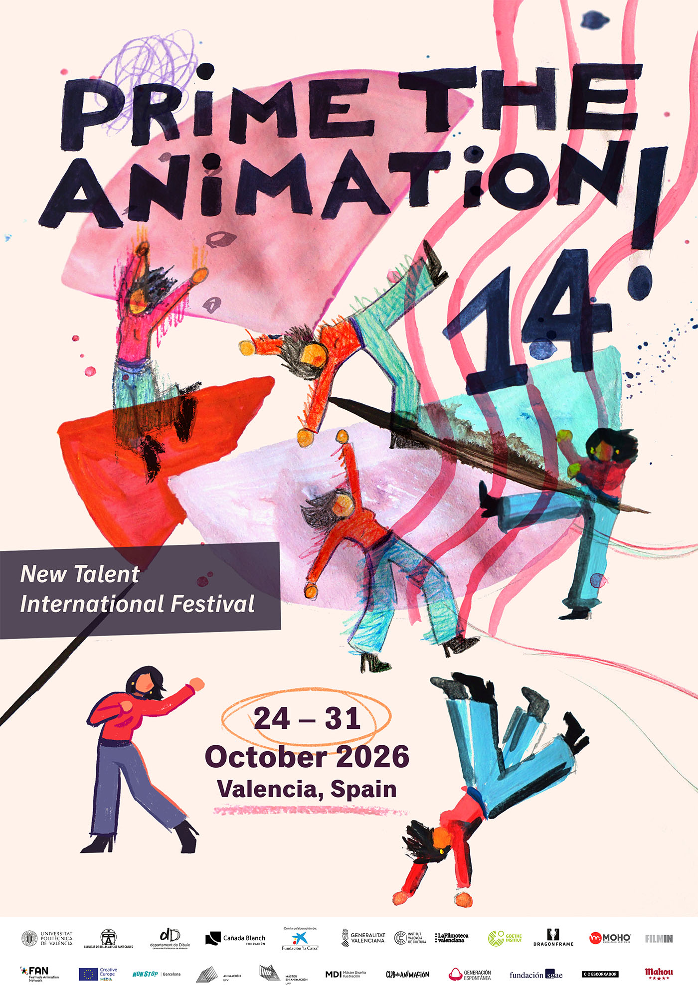 Prime the Animation! 2026 reunirá en Valencia 58 cortometrajes de 28 países