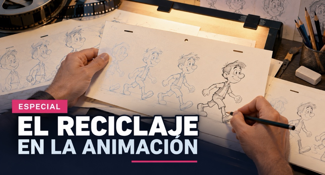 La historia del reciclaje en la animación